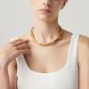 Vergoldetes Collier mit elegantem Glanz Model
