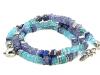 Apatit und Dumortierit Halskette in Blautönen – Jori Lenzburg